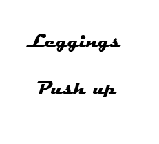 leggings push up